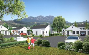 communal grounds in secure estate